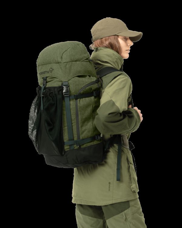 Norrona Unisex Finnskogen 40l Integraalpak Groen