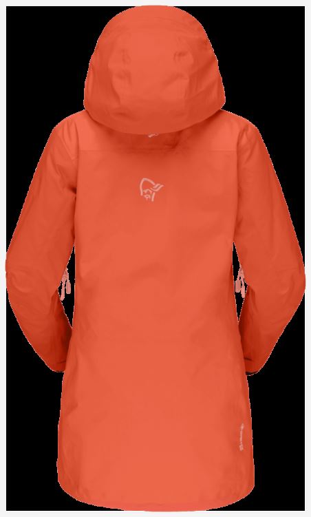 Norrona Lofoten Gore-tex Pro Dames Anorak Oranje Alert