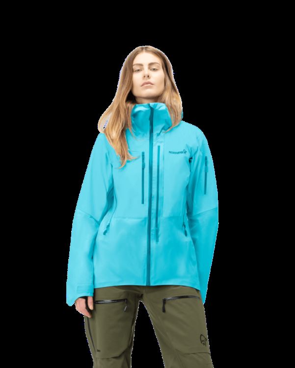 Norrona Lofoten Gore-tex Pro Damesjack Aquarius