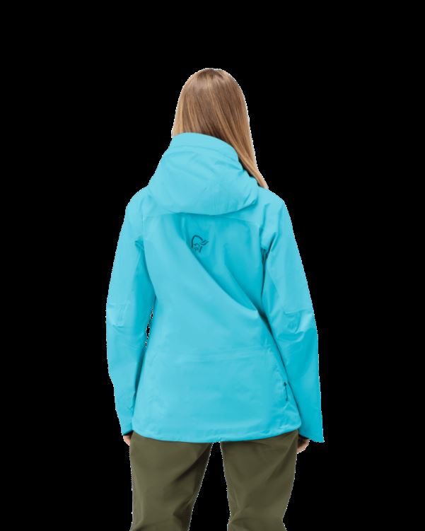 Norrona Lofoten Gore-tex Pro Damesjack Aquarius