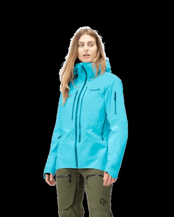 Norrona Lofoten Gore-tex Pro Damesjack Aquarius