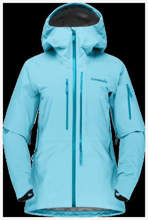 Norrona Lofoten Gore-tex Pro Damesjack Aquarius