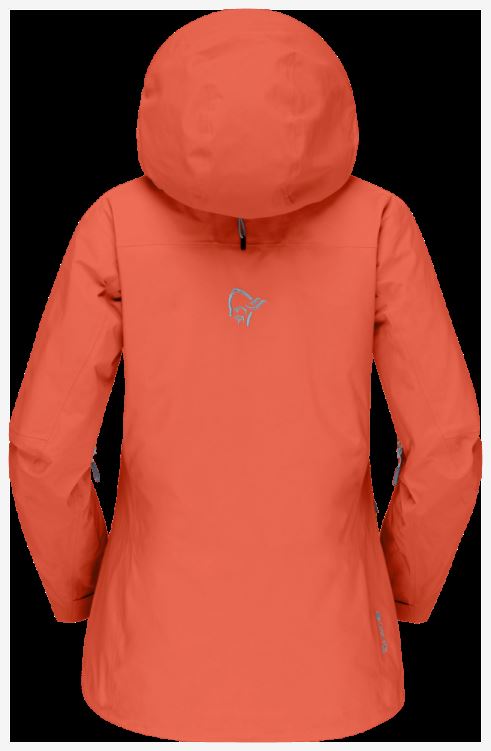 Norrona Lofoten Gore-tex Pro Damesjack Oranje Alert