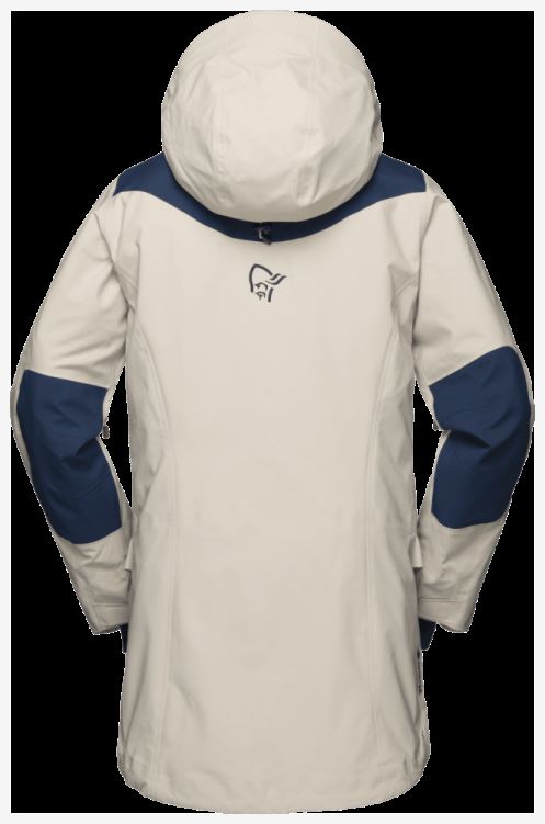 Norrona Dames Tamok Gore-tex Pro Jack Puur Kasjmier Wit