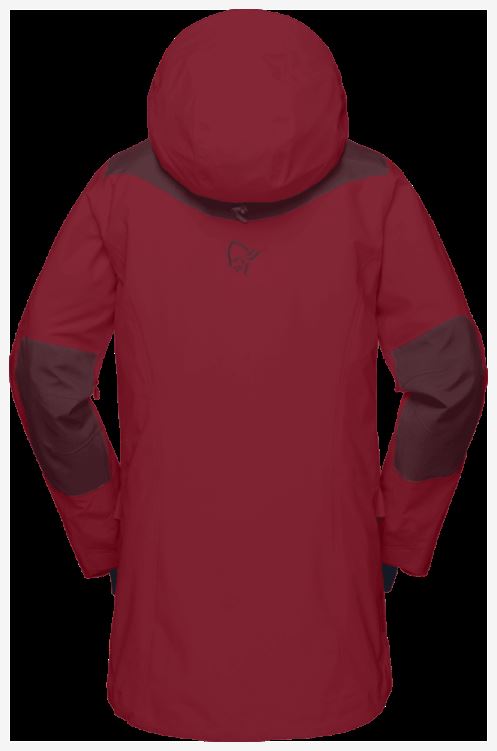 Norrona Tamok Gore-tex Pro Damesjack Rabarber