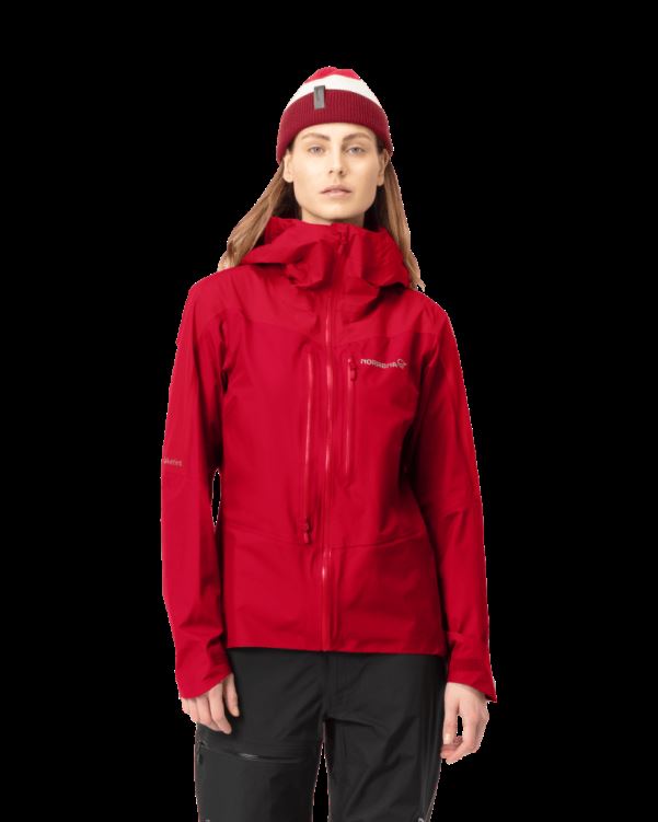 Norrona Falketind Gore-tex Paclite Damesjack Jester Red/true Red
