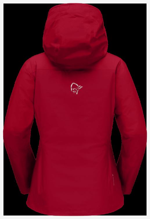 Norrona Falketind Gore-tex Paclite Damesjack Jester Red/true Red