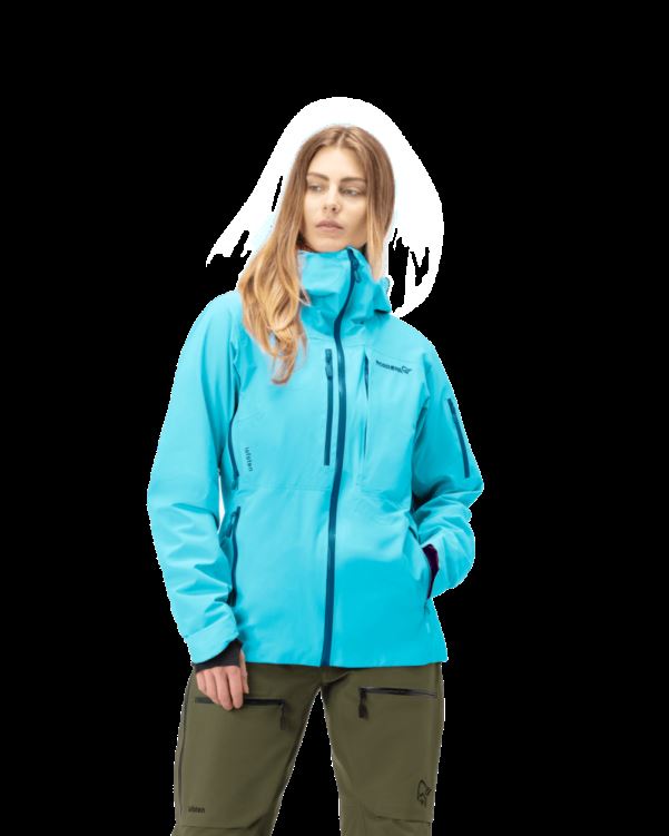 Norrona Lofoten Gore-tex Geïsoleerde Damesjas Waterman