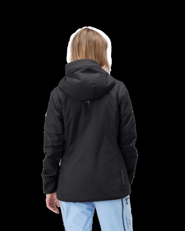 Norrona Dames Lyngen Dri2 Thermo60 Jas Kaviaar Zwart