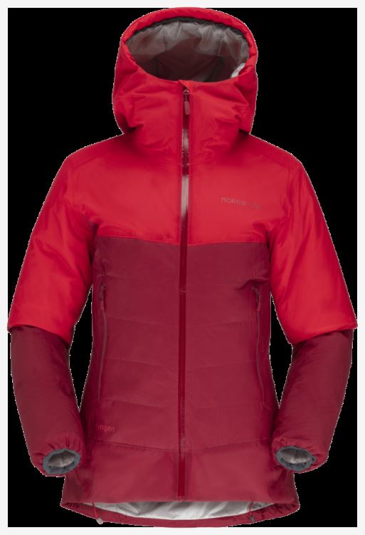 Norrona Lyngen Dri2 Thermo60 Damesjas True Red/rabarb