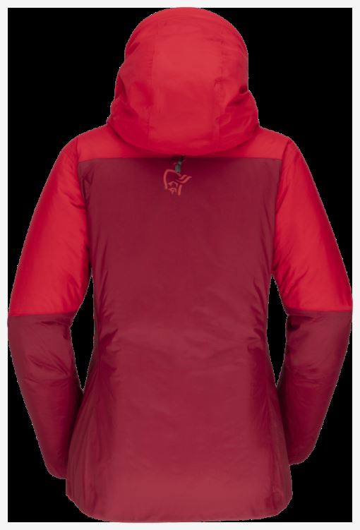 Norrona Lyngen Dri2 Thermo60 Damesjas True Red/rabarb