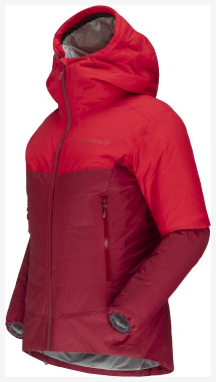 Norrona Lyngen Dri2 Thermo60 Damesjas True Red/rabarb