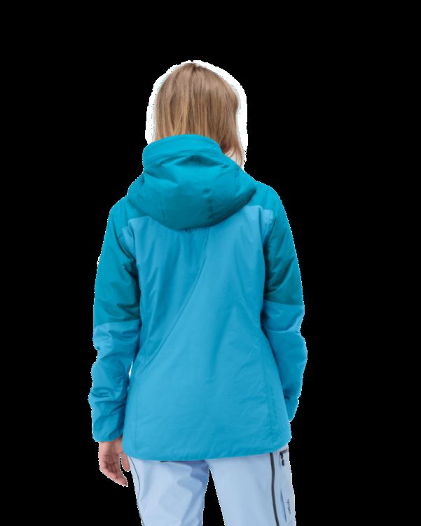 Norrona Lyngen Dri2 Thermo60 Damesjack Waterman/hawaiian Surf