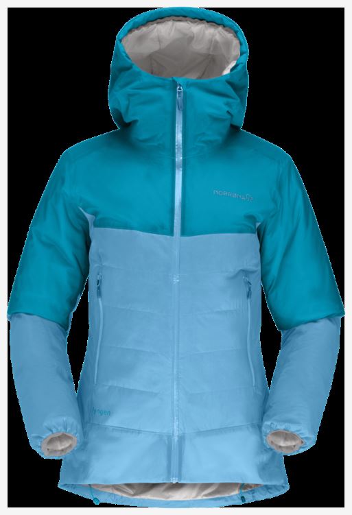 Norrona Lyngen Dri2 Thermo60 Damesjack Waterman/hawaiian Surf