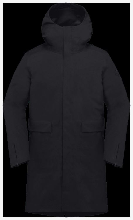 Norrona Oslo Gore-tex Down850 Dames Parka Kaviaar Zwart