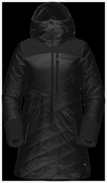 Norrona Dames Lofoten Primaloft80 Anorak Kaviaar Zwart