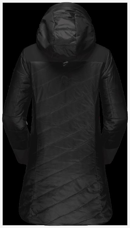 Norrona Dames Lofoten Primaloft80 Anorak Kaviaar Zwart