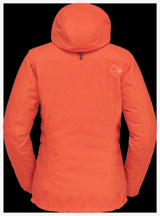 Norrona Lyngen Alpha100 Zip Hood Oranje Alert Voor Dames