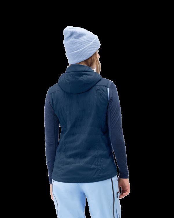Norrona Dames Lyngen Alpha90 Vest Indigo Nachtblauw