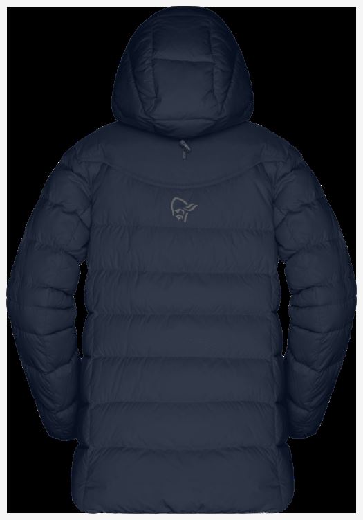 Norrona Dames Tamok Down750 Jas Indigo Nachtblauw