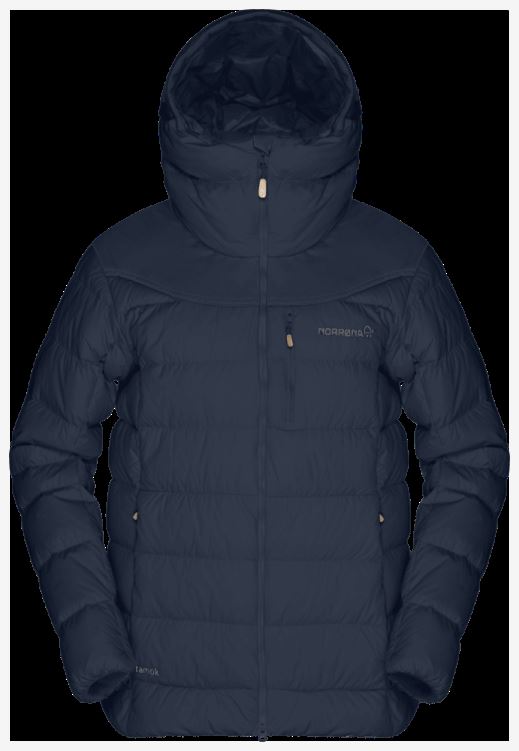Norrona Dames Tamok Down750 Jas Indigo Nachtblauw