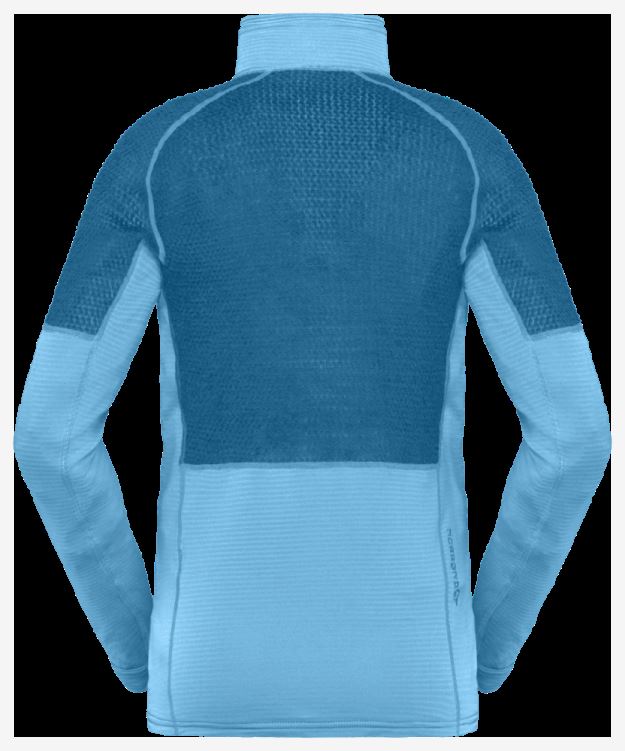 Norrona Lyngen Alpha90 Damesjack Aquarius/hawaiian Surf