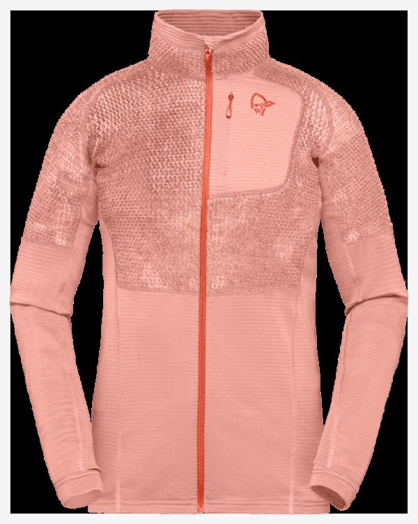 Norrona Lyngen Alpha90 Damesjas Perzik Amber