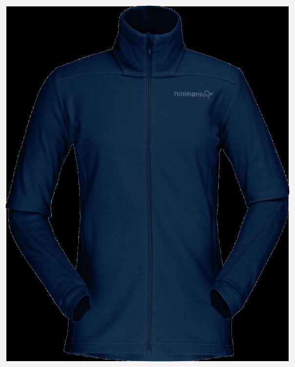 Norrona Dames Falketind Warm1 Jas Indigo Nachtblauw