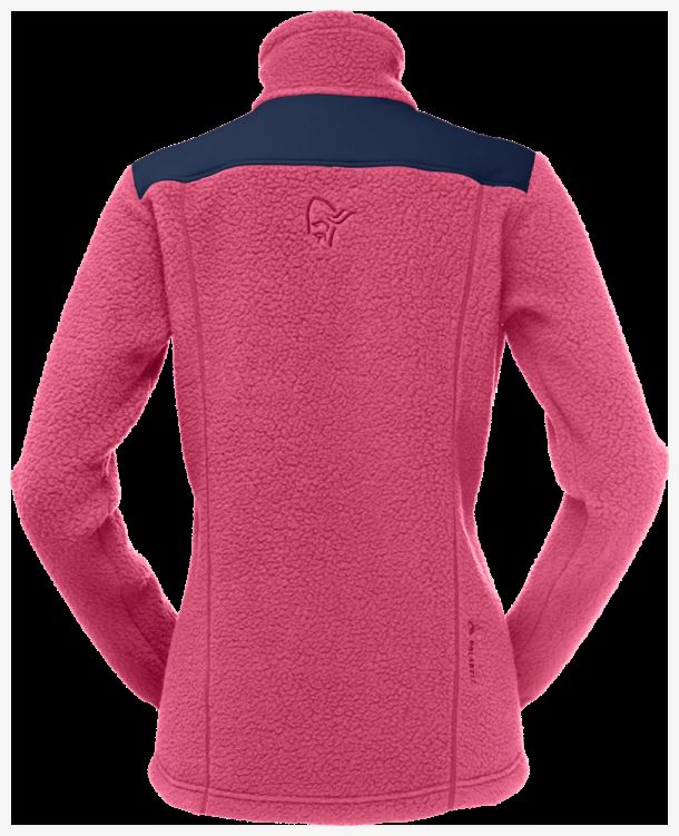 Norrona Trollveggen Thermal Pro Damesjack Kamperfoelie/indigo Night