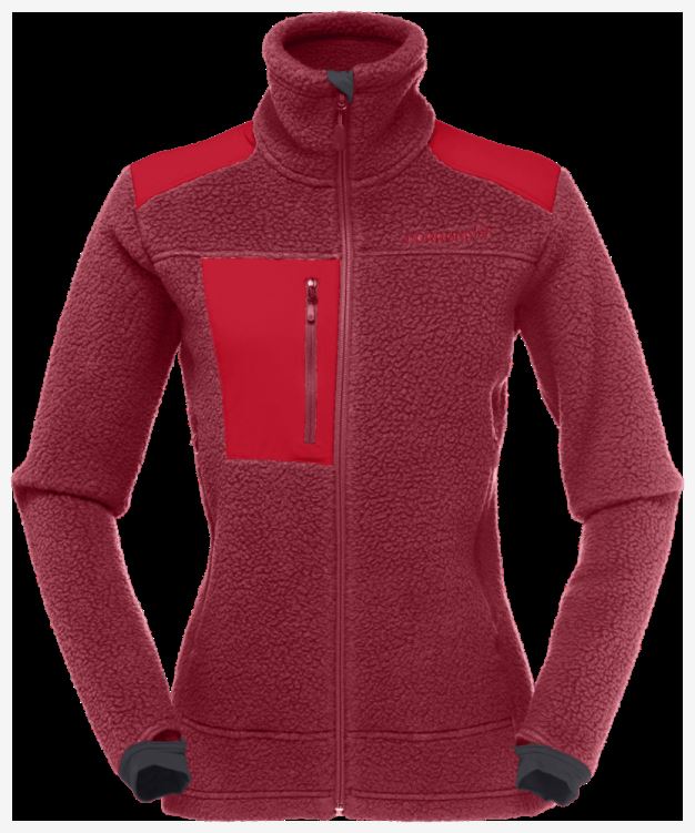 Norrona Trollveggen Thermal Pro Damesjack Rabarber
