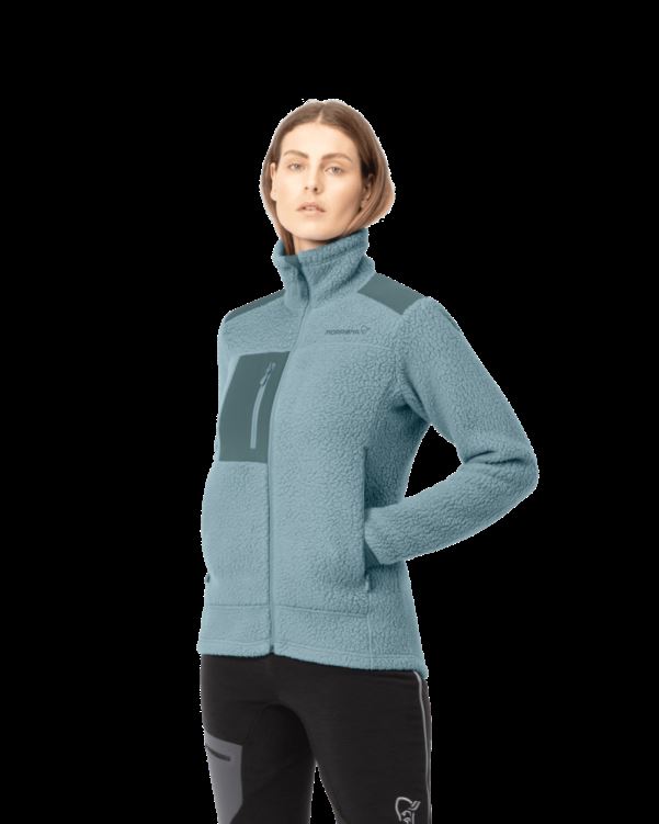 Norrona Trollveggen Thermal Pro Damesjack Toermalijn