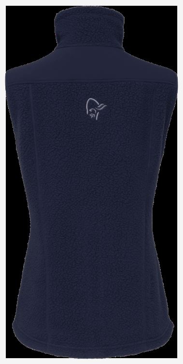 Norrona Dames Trollveggen Thermal Pro Vest Indigo Nachtblauw