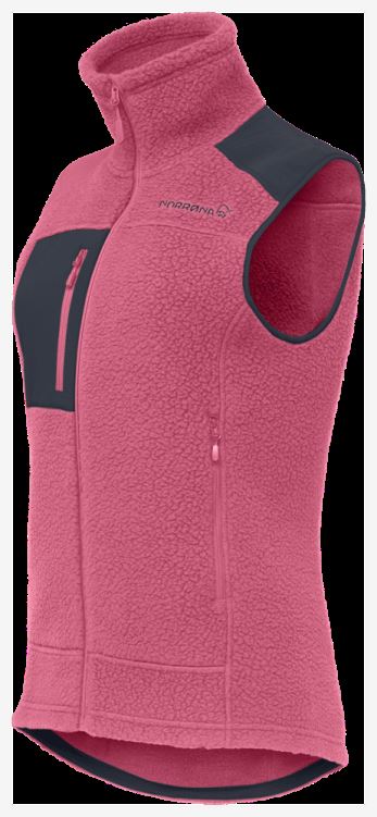 Norrona Dames Trollveggen Thermal Pro Vest Kamperfoelie/indigo Night