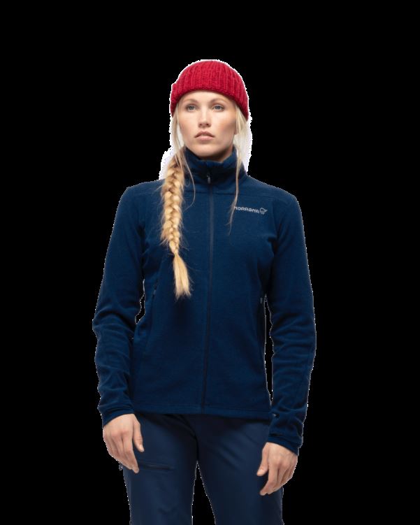 Norrona Dames Warm3 Jas Sneeuwklokje Wit