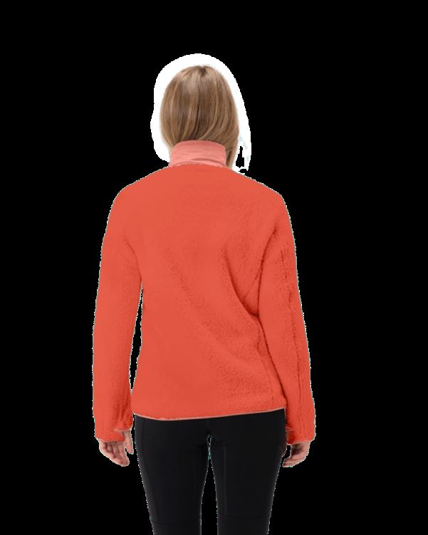 Norrona Warm3 Damesjack Oranje Alert