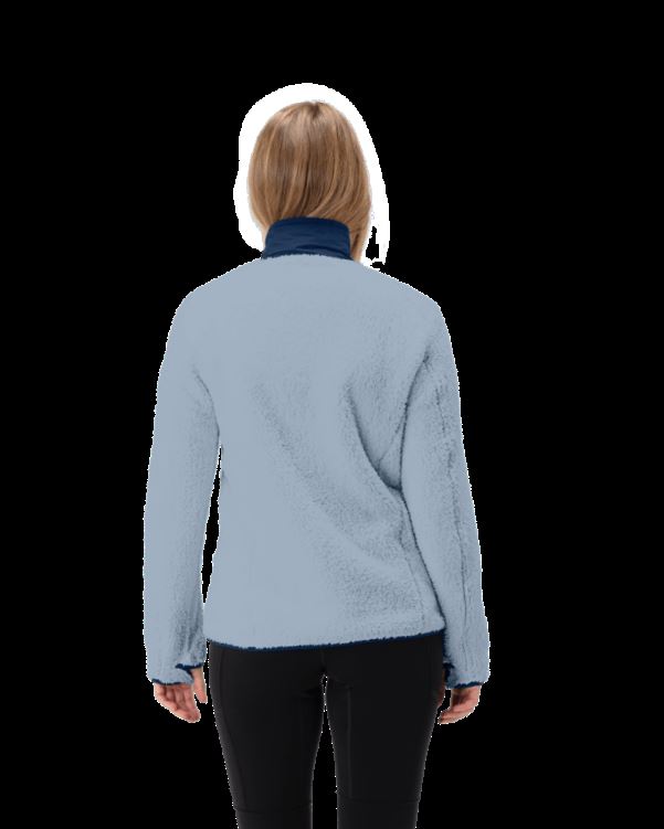 Norrona Dames Warm3 Jas Blauw Mistig