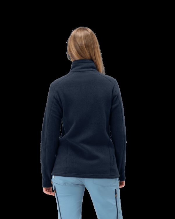 Norrona Warm2 Damesjack Indigo Nachtblauw