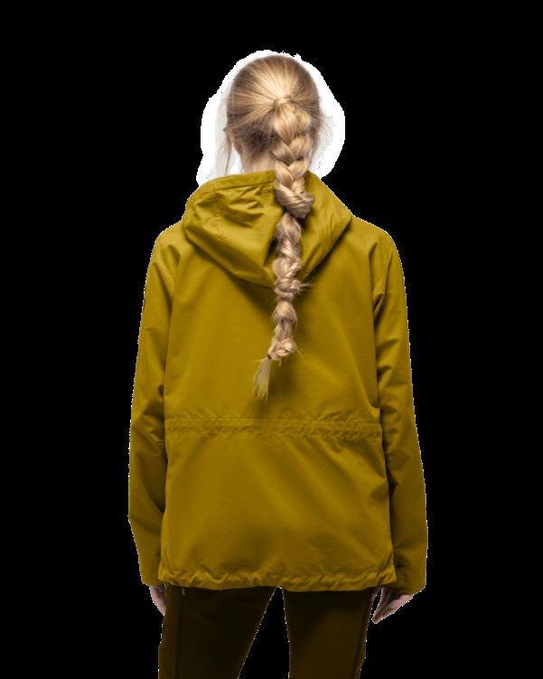 Norrona Svalbard Katoenen Dames Anorak Goud Palmgeel