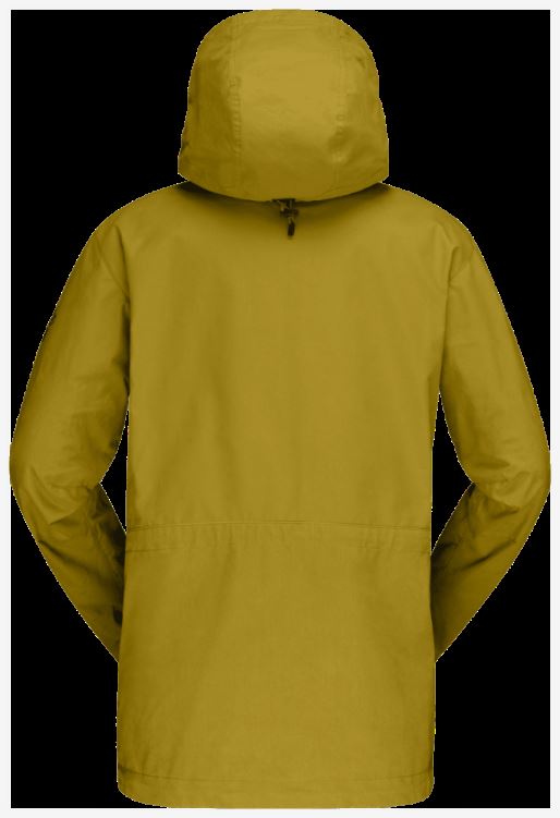 Norrona Svalbard Katoenen Dames Anorak Goud Palmgeel