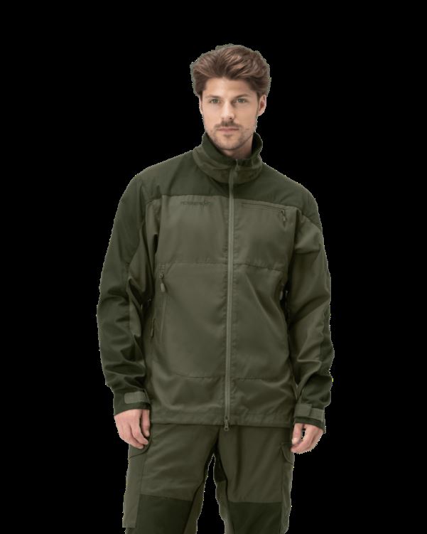 Norrona Unisex Finnskogen Hybride Jas Groen