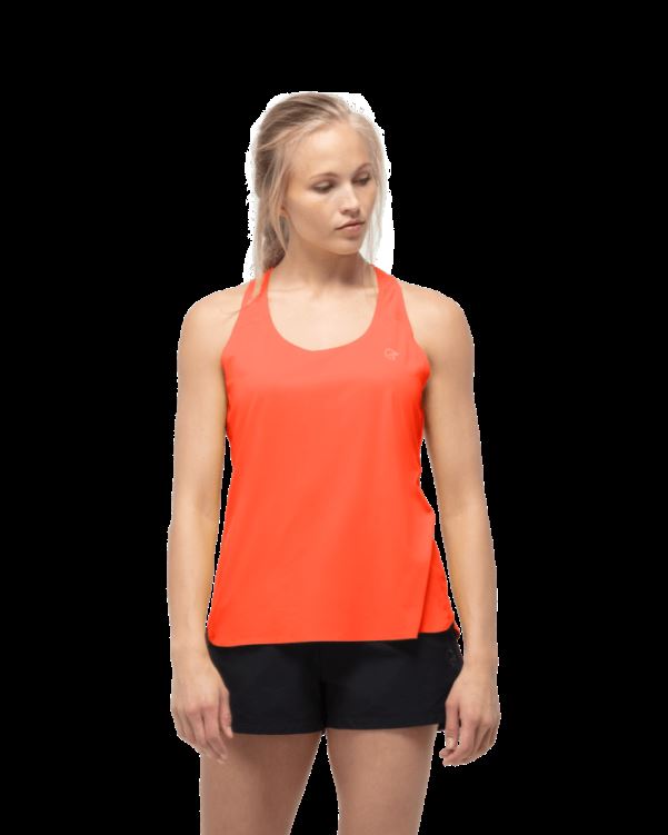 Norrona Damessinglet Oranje Alert