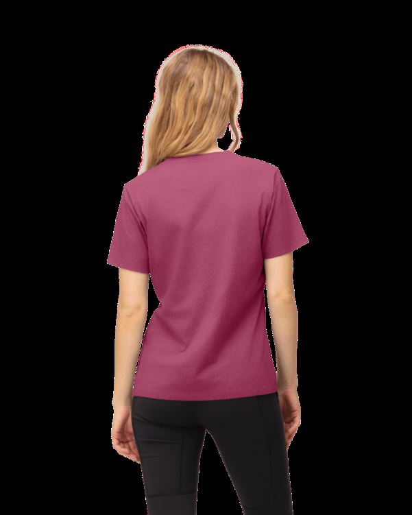 Norrona Dames /29 Katoenen Duotone T-shirt Violet Kwarts