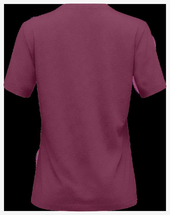 Norrona Dames /29 Katoenen Duotone T-shirt Violet Kwarts