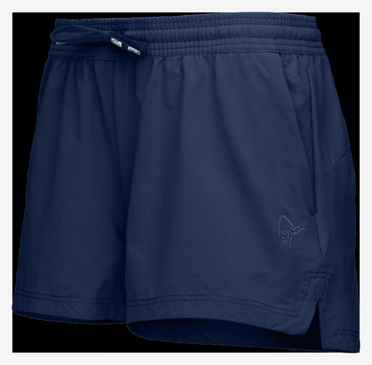 Norrona Losvallende Damesshort Indigo Nachtblauw