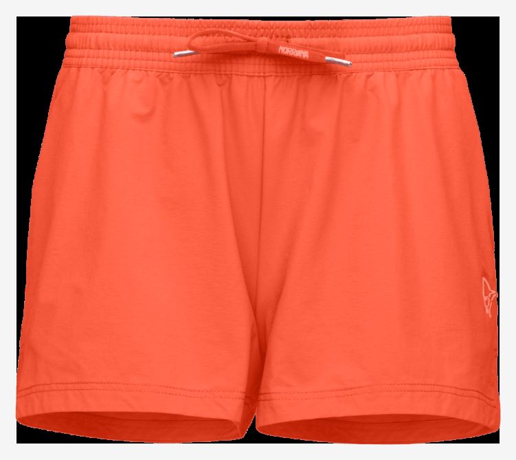 Norrona Losse Damesshort Oranje Alert