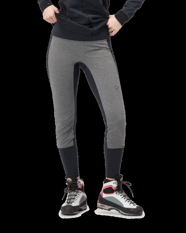 Norrona Dameswindtight Kaviaar/donkergrijs Gemêleerd