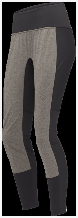 Norrona Dameswindtight Kaviaar/donkergrijs Gemêleerd