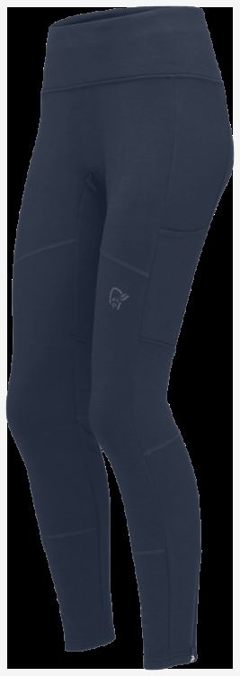 Norrona Dames Wintermaillot Indigo Nachtblauw