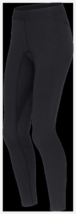 Norrona Pureull Longs Caviar Zwart Voor Dames