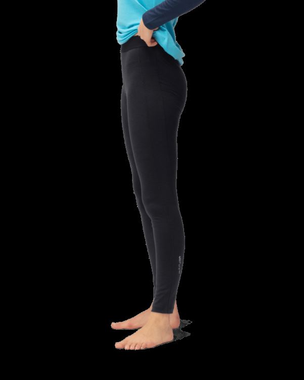 Norrona Pureull Longs Caviar Zwart Voor Dames